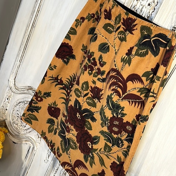 Bagatelle 100% Cotton Floral Print Skirt - Multicolor - Picture 2 of 8